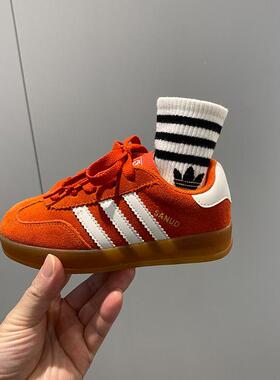 netx Alice儿童运动鞋2025春秋新款女童时尚复古男童真皮德训板鞋