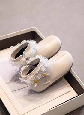 netx GJLG 女童靴子2025新款儿童英伦风单靴小女孩春秋季公主短靴