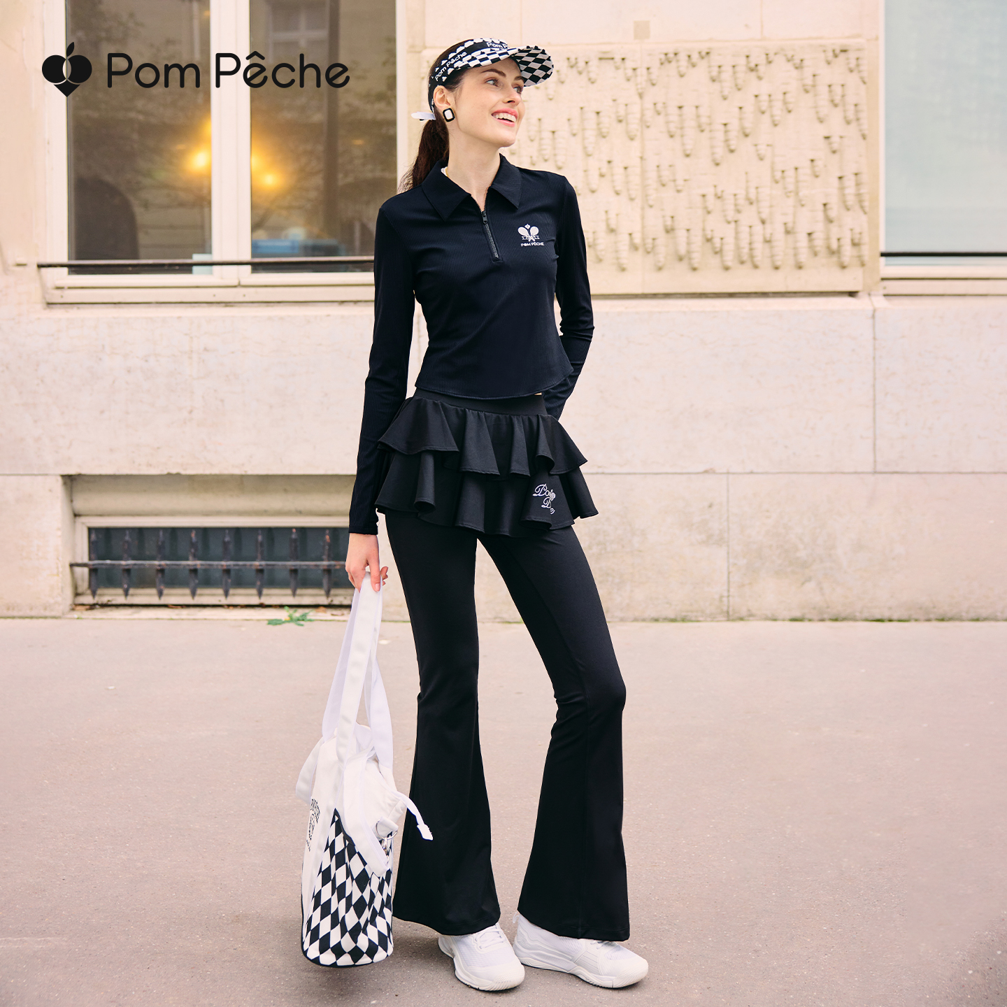 彭派奇网球运动长裤瑜伽裤