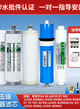 芯园滤芯适配安吉尔净水器A6/A8/T6/N7/N8/V2/VS3/哪吒V7/X7/2819