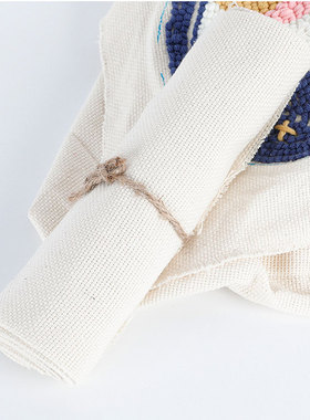 戳戳绣布毛线戳布tufting手工diy戳布底布簇绒戳针布俄罗斯戳戳绣