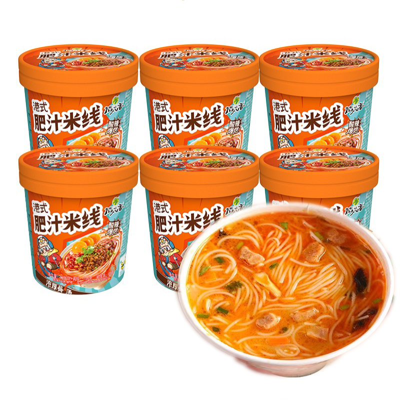 港式肥汁米线港式方便米线