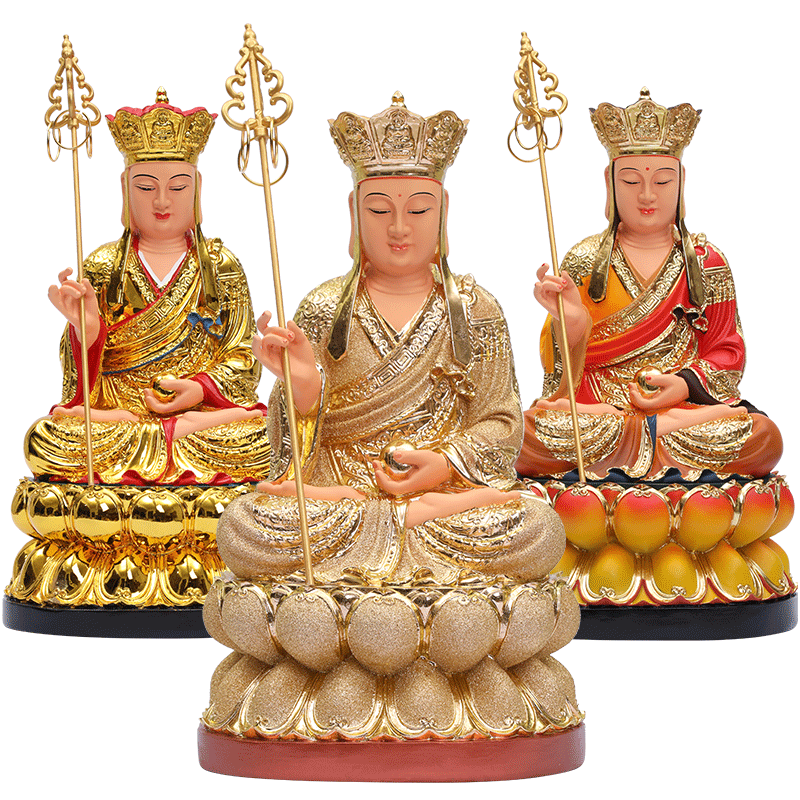 善吉地藏菩萨像地藏王佛像居家供奉摆件家用客厅九华山神像