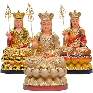 善吉地藏菩萨像地藏王佛像居家供奉摆件家用客厅九华山神像