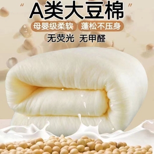 大豆棉a类A大豆纤维棉丝棉太空棉羽丝棉蓬松棉宝宝棉填充物可水洗