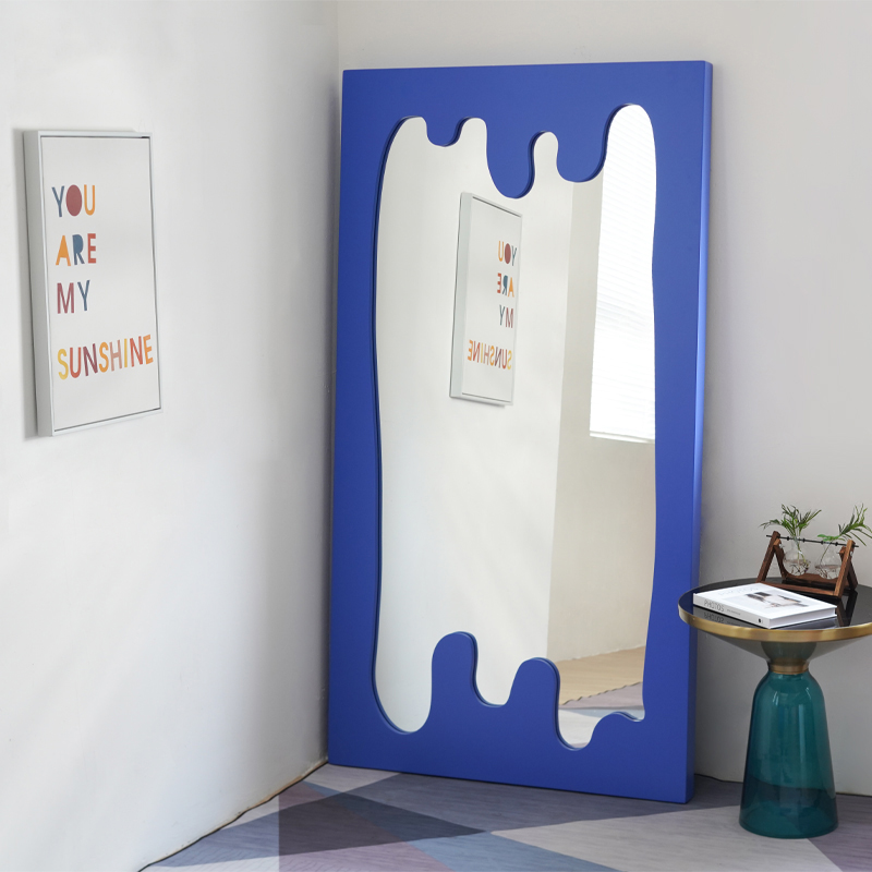 HACOSN网红创意方形个性落地镜