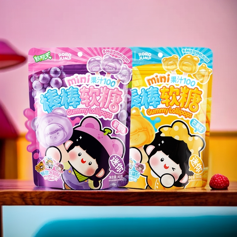 新期天mini棒棒糖软糖果80g肉肉酱冰箱贴独立小包儿童节日送礼物,零食/坚果/特产,传统糖果,淘宝优惠券,粉丝福利购,淘宝优惠卷