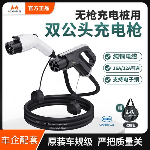 国家电网充电桩双头枪真国标纯铜