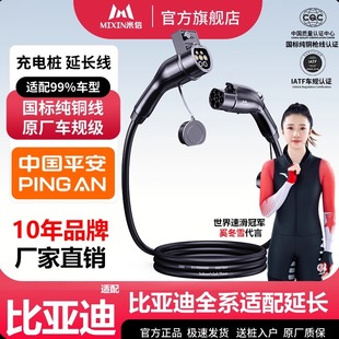 宋海豚鸥豹plus DMI原枪 适配充电桩延长线汉唐元 比亚迪BYD原装