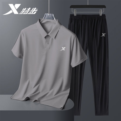 XTEP/特步短袖长裤运动套装男