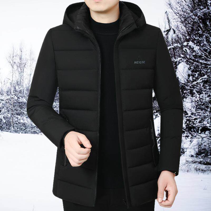 款冬季羽绒外套棉服装新休闲短款爸爸男棉袄棉衣男士冬装2025中年