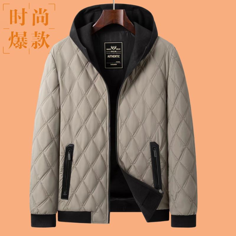 冬季男式防寒棉衣外套中年连常规