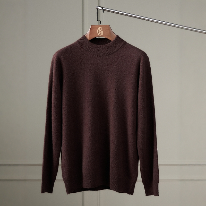 羊绒半高领毛衣GLACIERBOY24AW