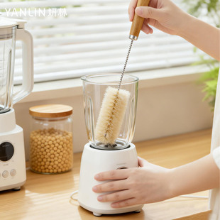 椰棕杯刷水杯奶瓶刷专用洗杯子破壁机清洗神器保温杯长柄清洁刷子