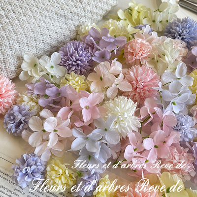 瀑布花墙diy材料包仿真花环配件