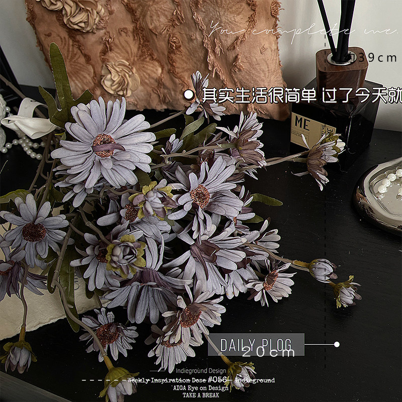 高级感洋甘菊花束摆件