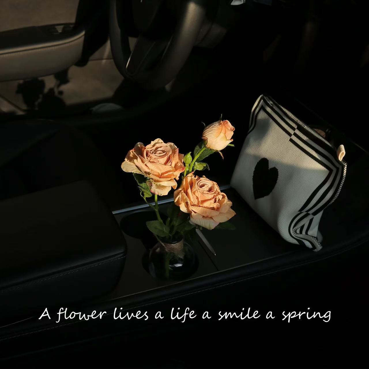 特斯拉奔驰车载摆件中控台装饰