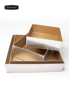 金色不沾正方形金盘28x28蛋糕卷月饼烘焙模具直角加高古早烤盘