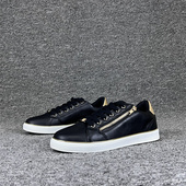 单鞋 出口欧洲单女鞋 女 潮流简约休闲板鞋 侧拉链运动鞋 春夏秋款 时尚