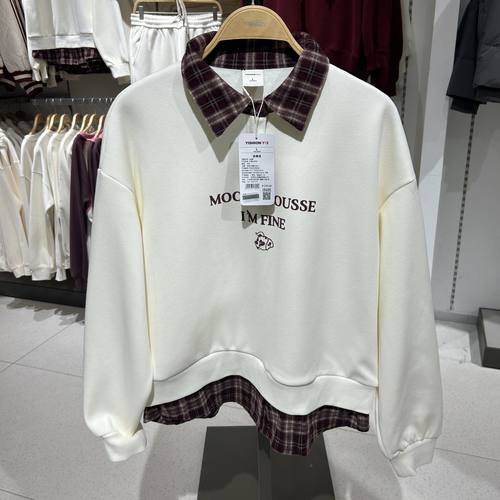 以纯正品女装加绒卫衣R254232037