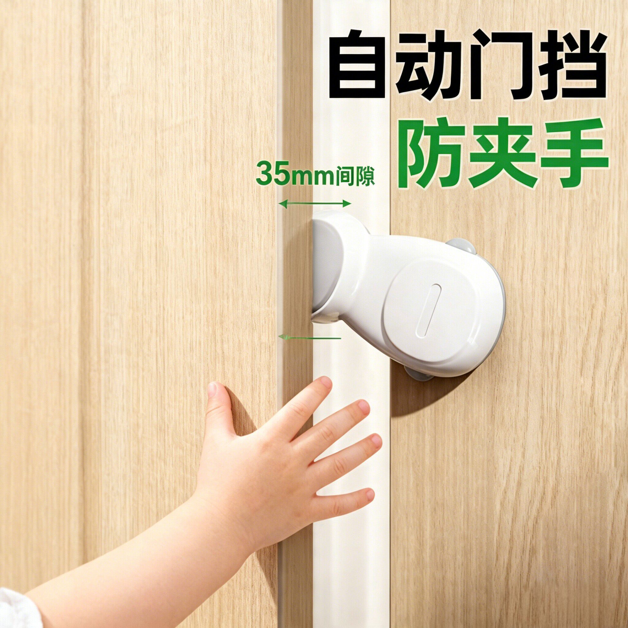 宝宝安全防夹手门挡门卡门夹婴儿童门缝房门防关门夹手阻门器神器