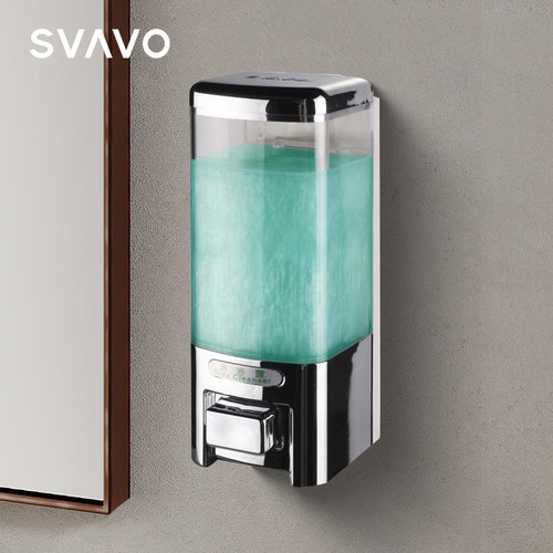 瑞沃皂液器壁挂式免打孔洗手液盒