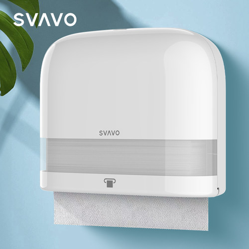 瑞沃智美擦手纸巾盒壁挂式免打孔