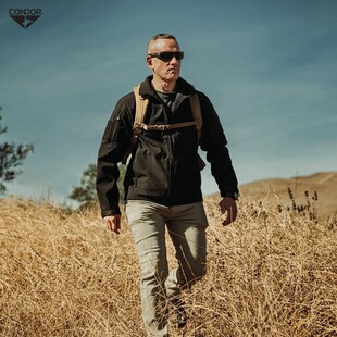 Condor正品606战术软壳夹克防风保暖防水外套户外运动服短款修身