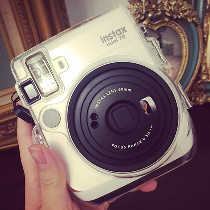 拍立得mini70透明水晶壳