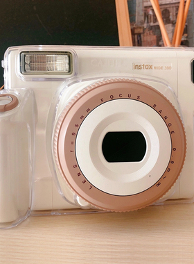 【Wide300透明水晶壳】拍立得保护壳instax硬壳外壳相机壳子配件