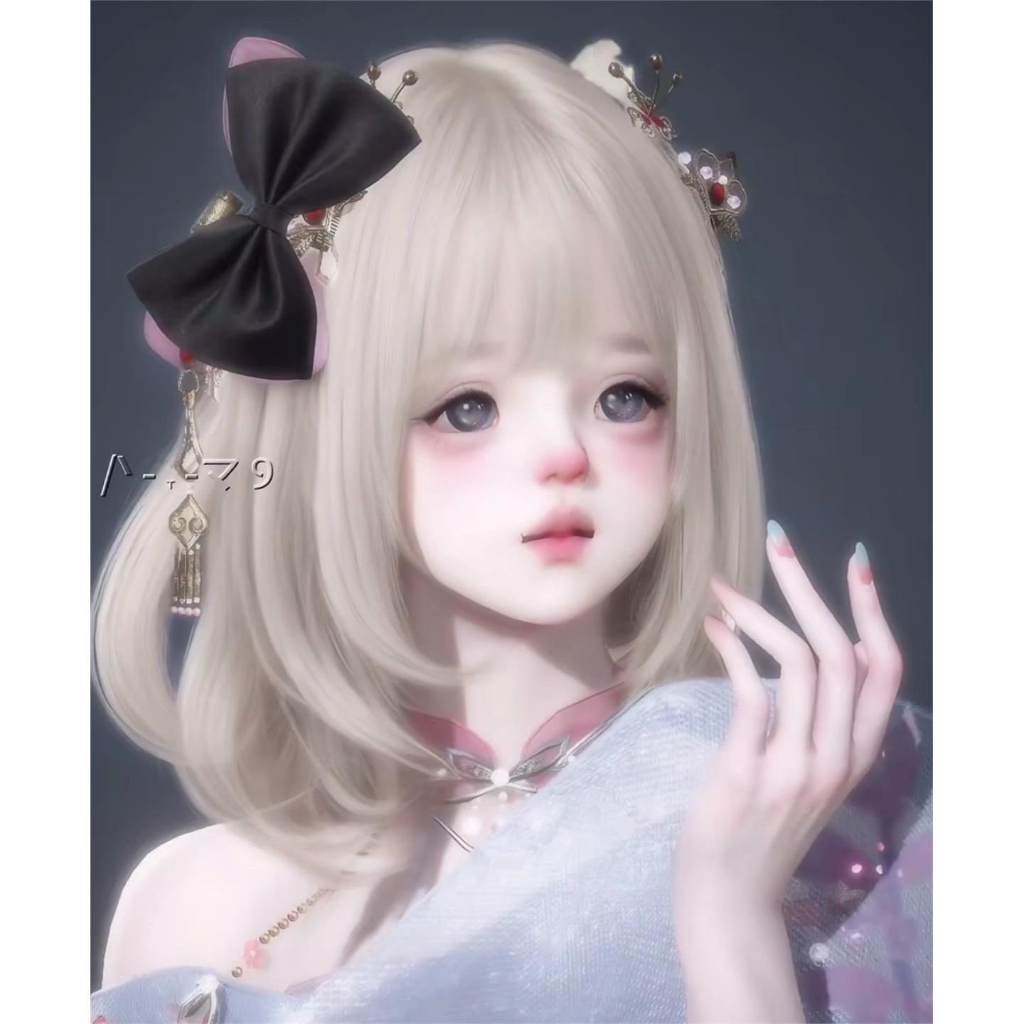 烘焙屋番外 洋娃娃我们喜欢泥 逆水寒手游捏脸女通用