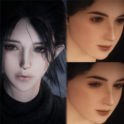 发2 莫德斯特 渡鸦 LEEI 燕云十六声捏脸女 端游手游通用