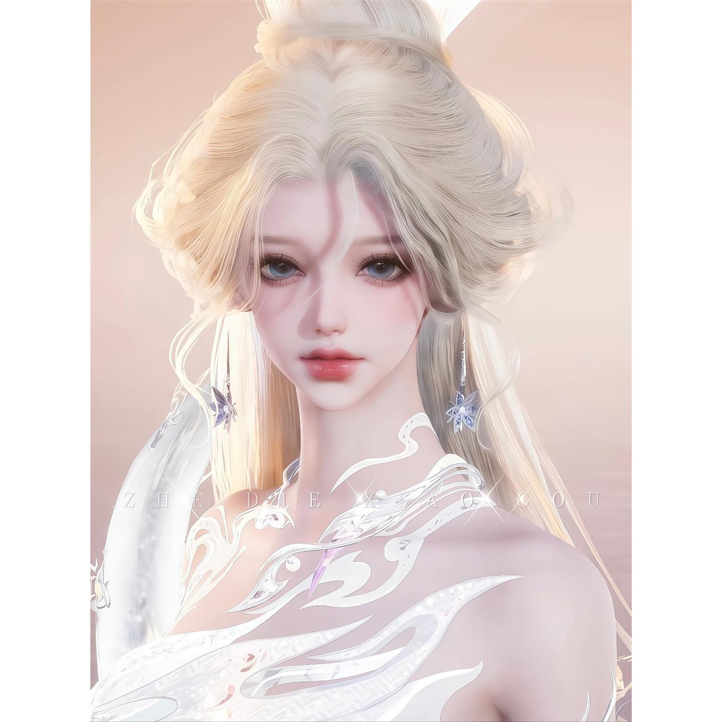 【折叠小狗】零音诛仙世界端游天音合欢鬼王青云灵汐焚香成女捏脸图片