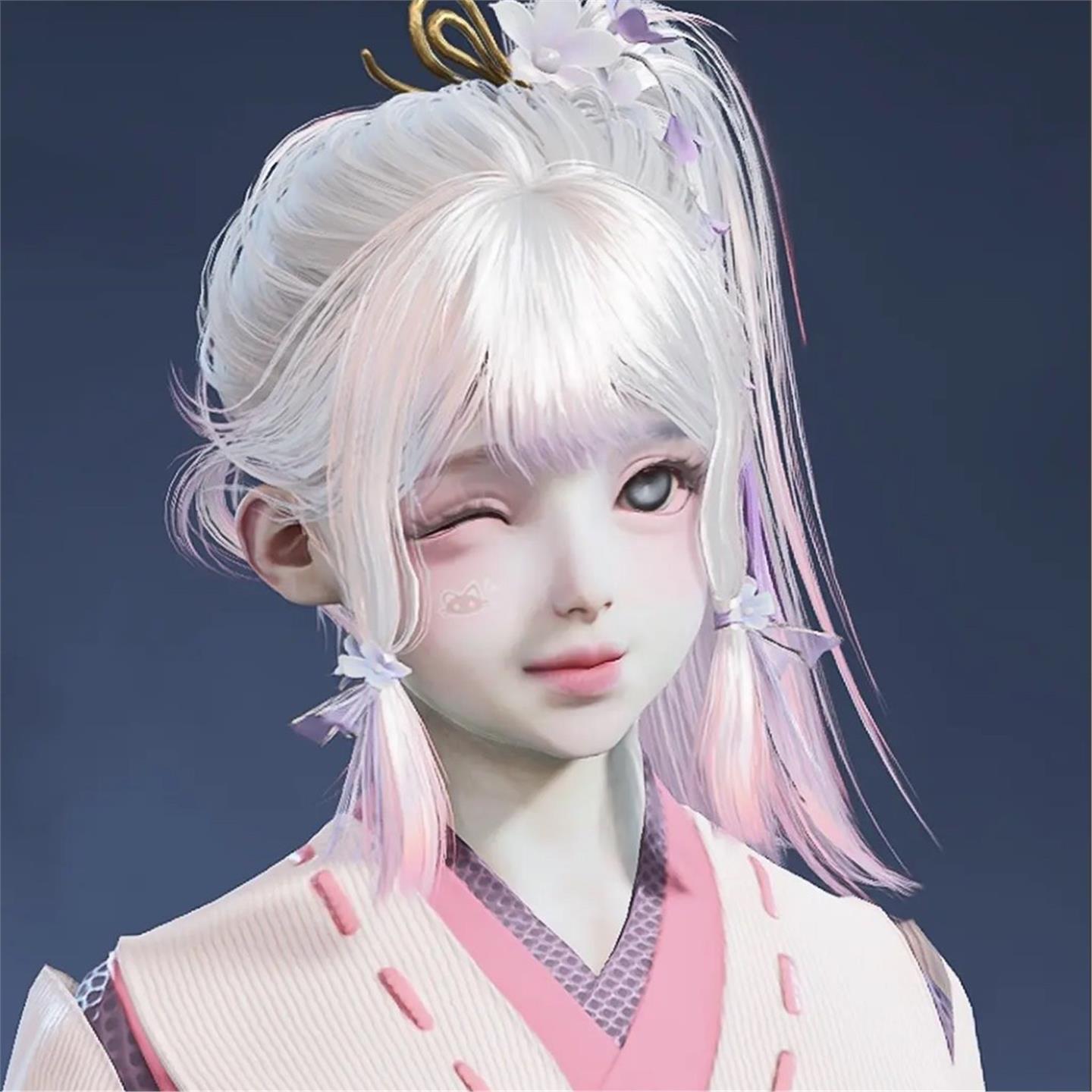 永劫无间捏脸数据 永杰永结胡桃女脸型  wink璐璐