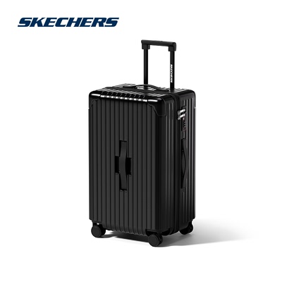 skechers斯凯奇24寸行李箱静音万向轮拉杆箱密码箱大容量旅行箱