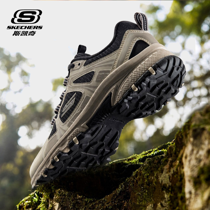 skechers斯凯奇运动鞋女款户外徒步登山鞋2026秋季老爹鞋女跑步鞋