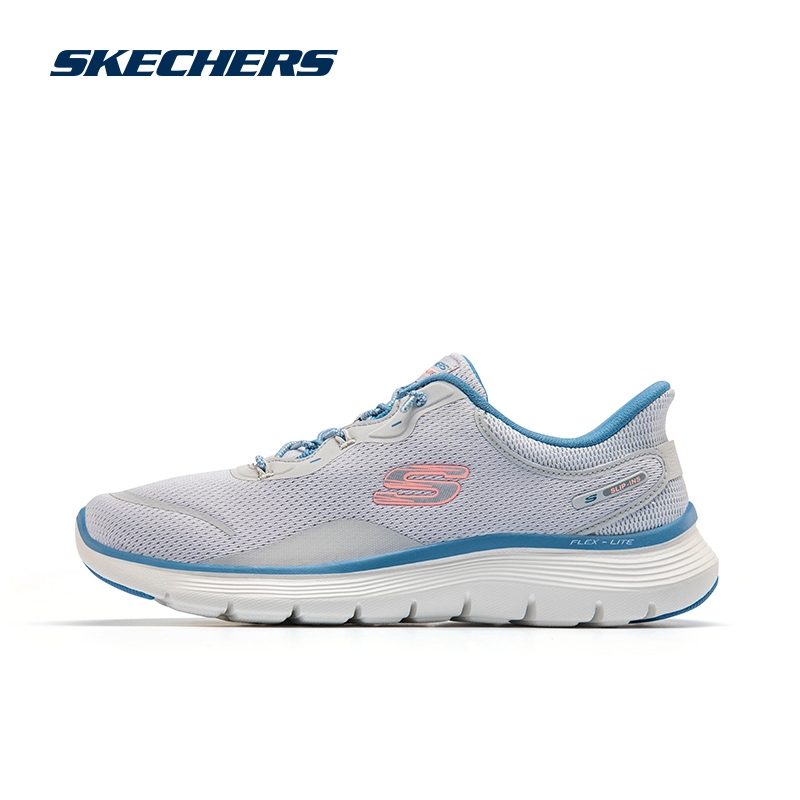 斯凯奇女鞋网面闪穿运动鞋女款