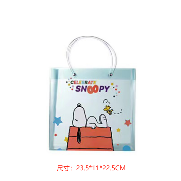 MINISO Mingyin Youpin Sanrio/Di City/Mikko Series PVC Middle Number Flash Powed PP Gift Bag