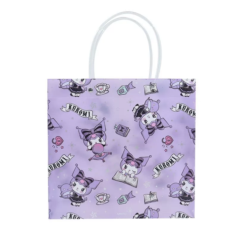 MINISO Mingyin Youpin Sanrio/Di City/Mikko Series PVC Middle Number Flash Powed PP Gift Bag