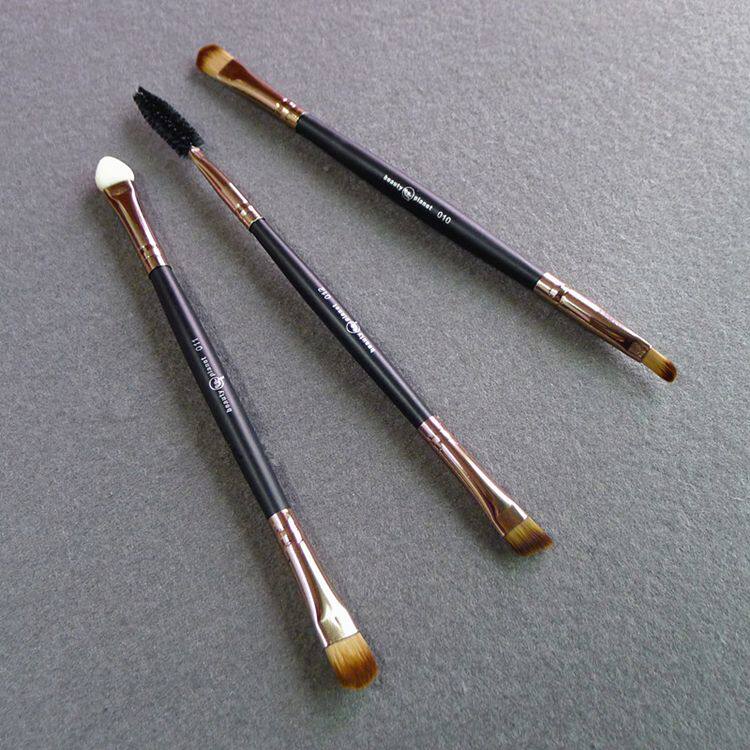 单支双头化妆刷彩妆工具眼影刷眼线刷斜角眉刷眼影棒睫毛刷晕染妆