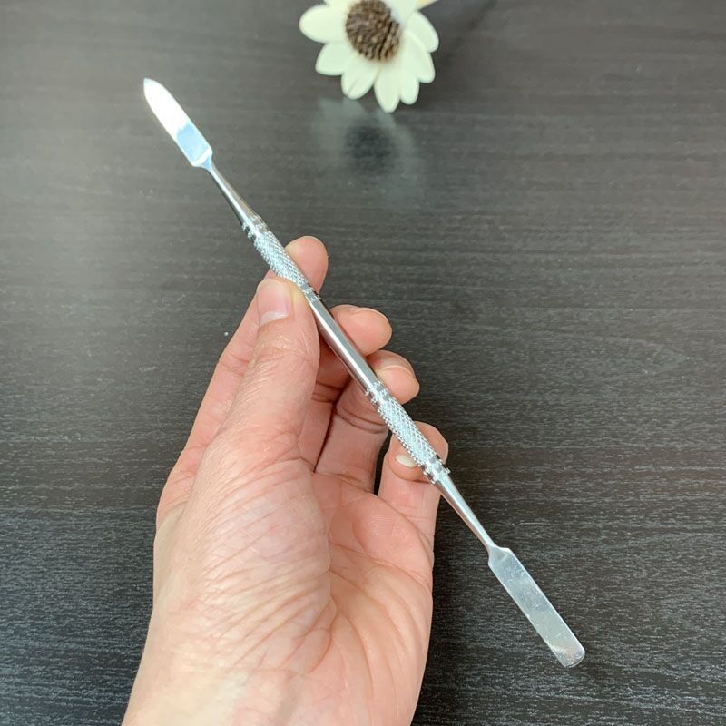 新品调刀化妆师工具粉底液粉底膏不锈钢调色棒双眼皮形成轻推棒