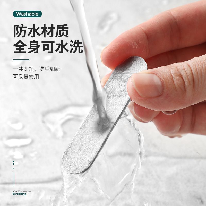 少女款美甲搓条指甲锉迷你搓磨砂搓双面打磨木片搓修甲工具磨甲条