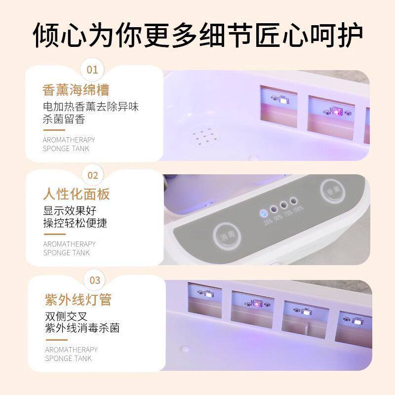 美甲紫外线消毒盒死皮剪钢推镊子多功能插电工具杀菌纹绣店专用