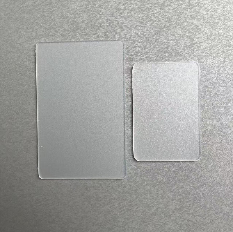 透明软刮板钢板刮胶转印抹平造型塑料刮片磨砂质感抹美甲工具