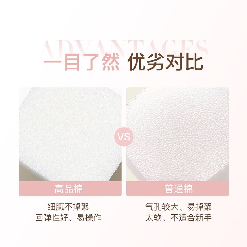 美甲迷你拍拍小方块美甲店海绵晕染专用工具腮红渐变工具专用抓笔