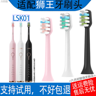 适配LION狮王电动牙刷头LSK01 SMARTKEY替换头LR01成人
