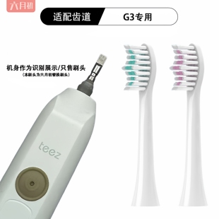 适配teez齿道G3电动牙刷头G1拜尔X1/X1sPLUS/X5/X9/X12/G5/K5替换