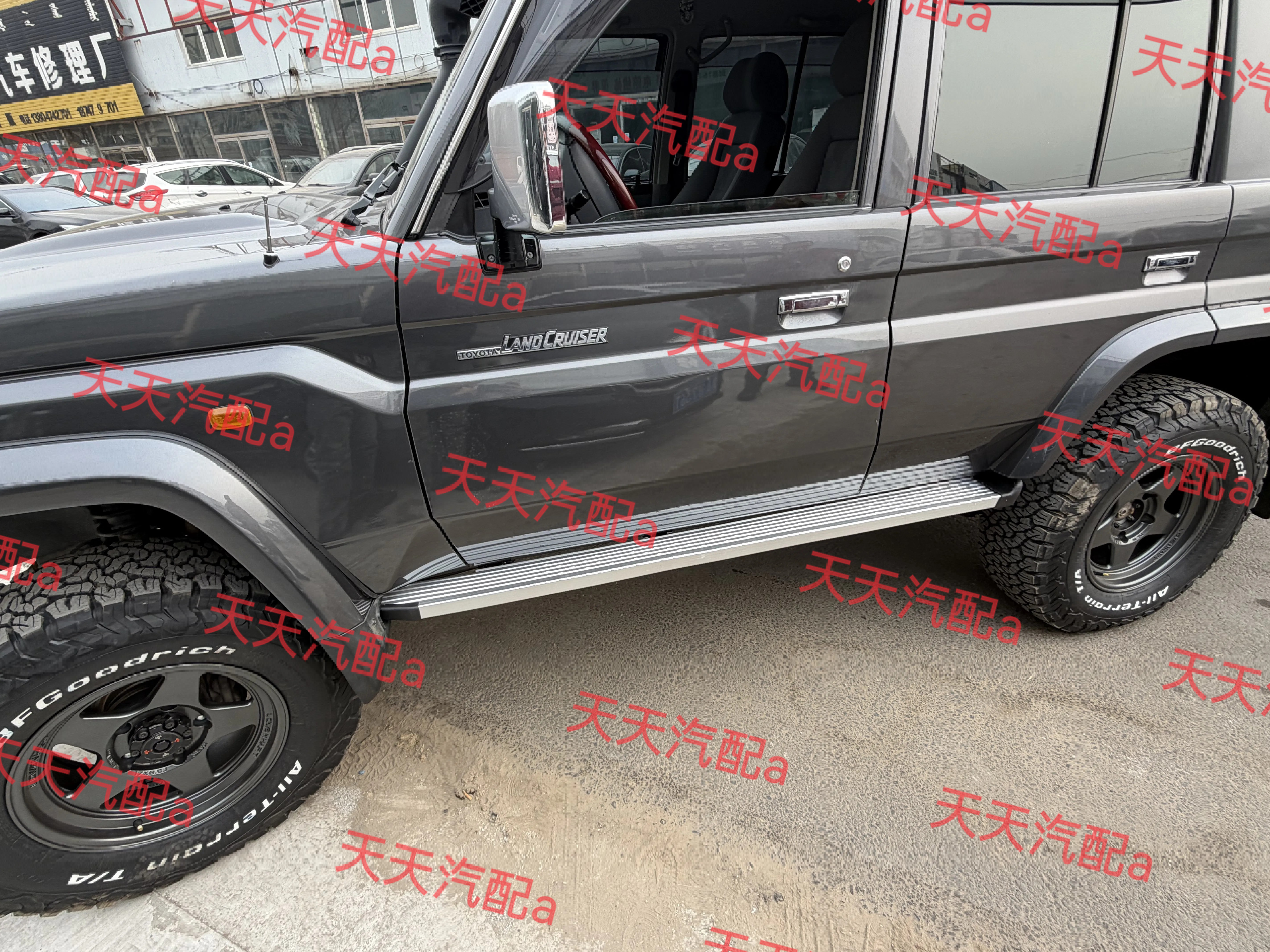 适用丰田LC76汽车原厂款踏板侧踏板上车脚踏板加装  包邮