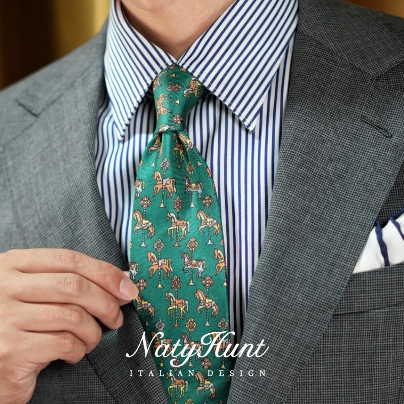 Natyhunt正装真丝领带VINTAGE皇室图案男手打高端轻奢配饰礼盒装,服饰配件/皮带/帽子/围巾,领带,淘宝优惠券,粉丝福利购,淘宝优惠卷