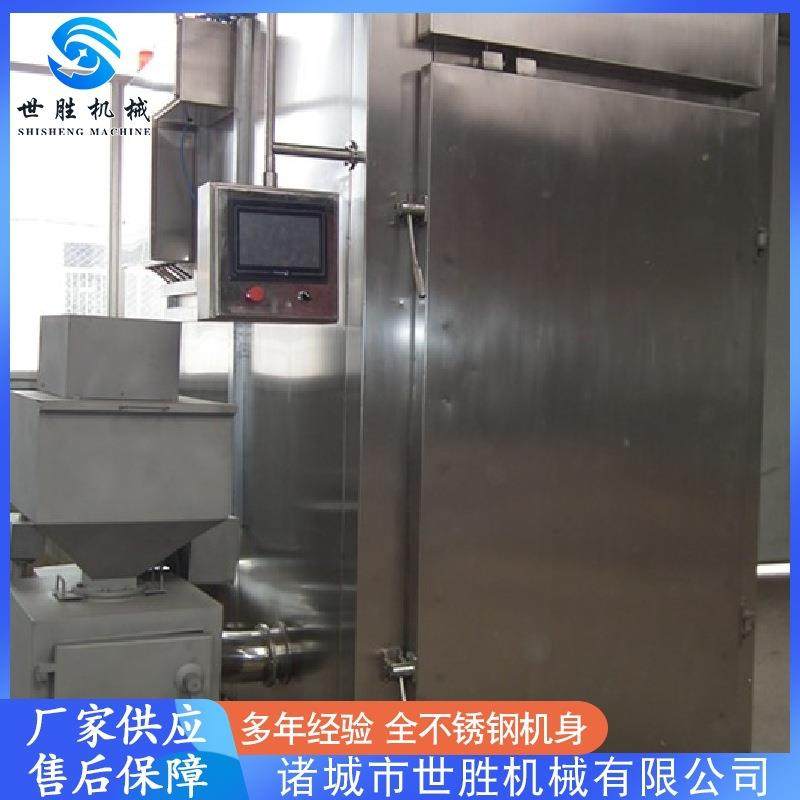 供应腊肠烟熏设备 不锈钢猪肝烟熏炉设备 豆干烟熏炉设备 可定制